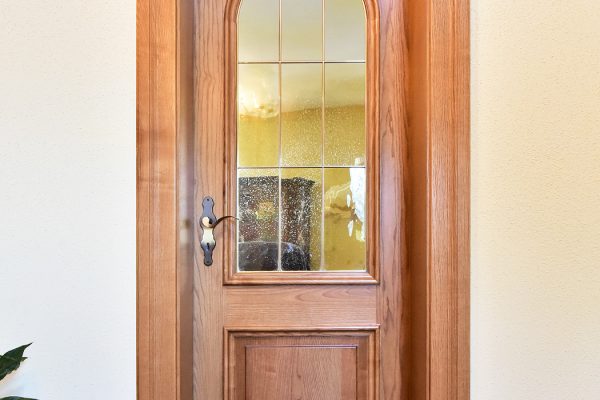 Porte intérieure bois vitrée 1