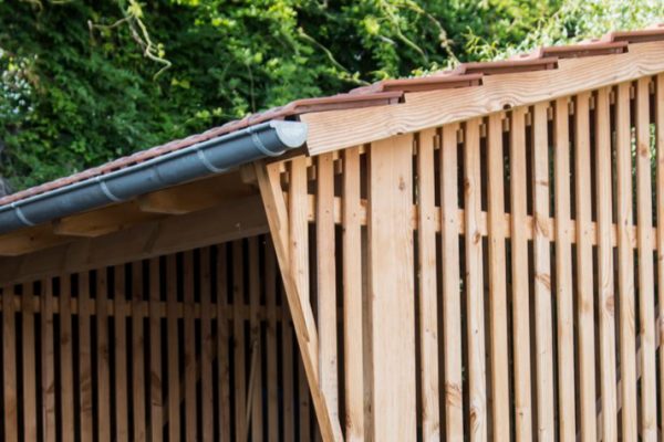 Construction d'appentis en bois - Charpente BITSCH